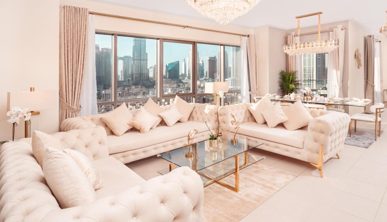 Elite Royal Apartment - Panoramic Full Burj Khalifa, Fountain & Skyline View - Baron Ντουμπάι Εξωτερικό φωτογραφία