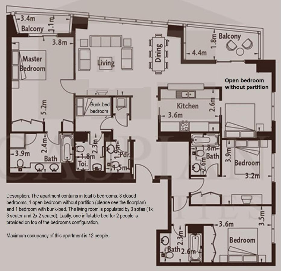 Elite Royal Apartment - Panoramic Full Burj Khalifa, Fountain & Skyline View - Baron Ντουμπάι Εξωτερικό φωτογραφία