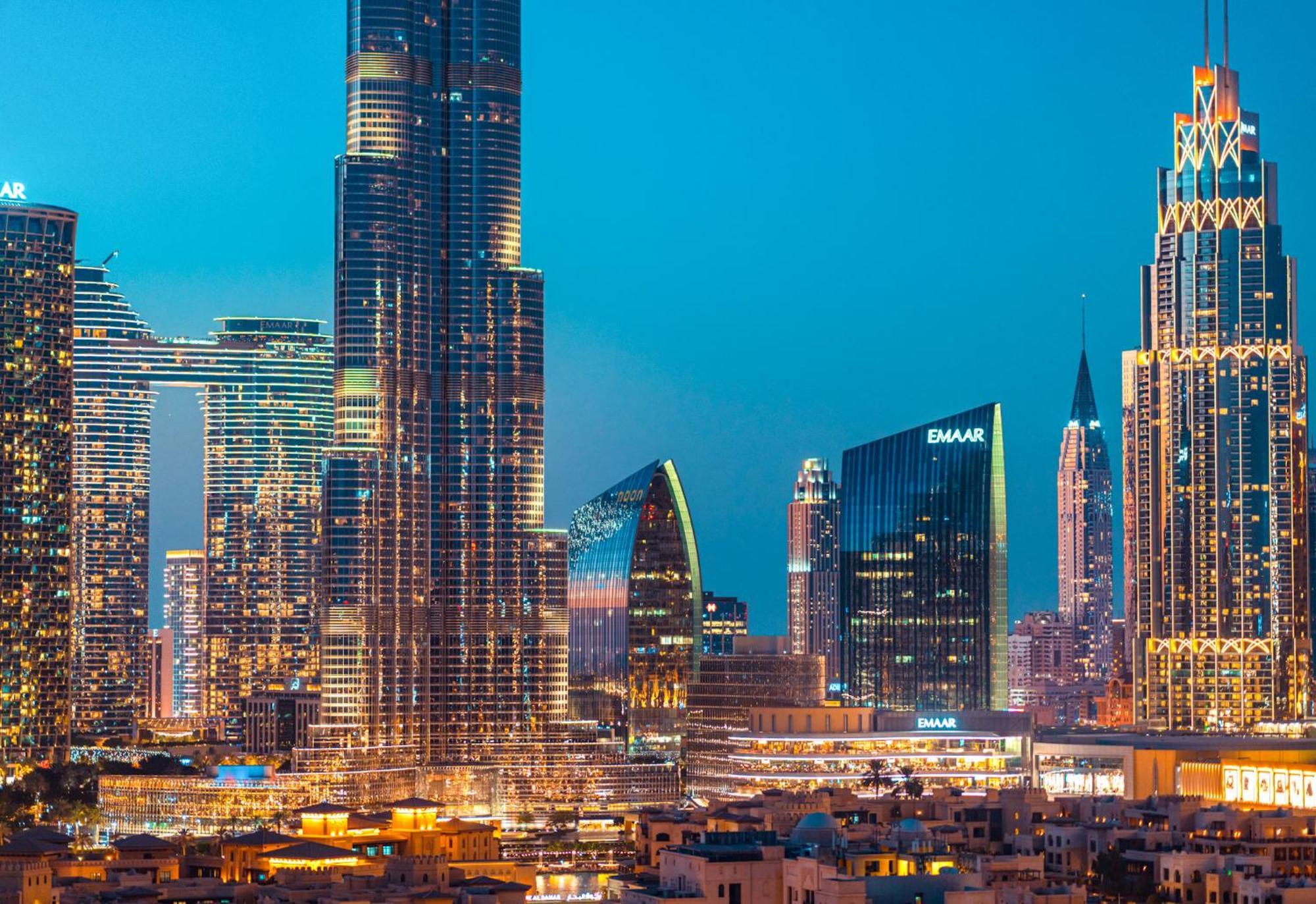 Elite Royal Apartment - Panoramic Full Burj Khalifa, Fountain & Skyline View - Baron Ντουμπάι Εξωτερικό φωτογραφία